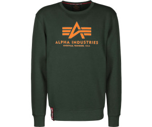 (178302-353) Sweater | € Basic Alpha Preisvergleich ab 36,50 bei Industries green/yellow