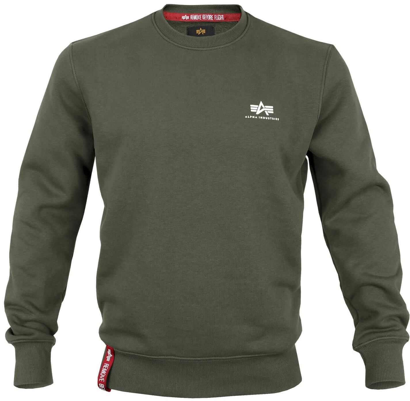 Alpha Industries Basic Sweater Small Logo olive (188307-142) ab 43,49 € |  Preisvergleich bei