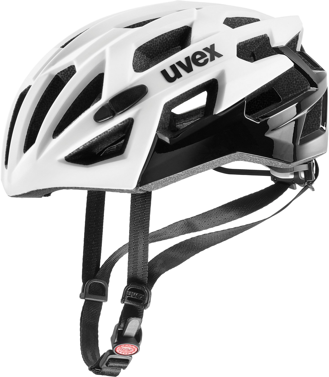 Photos - Bike Helmet UVEX Race 7 white-black 