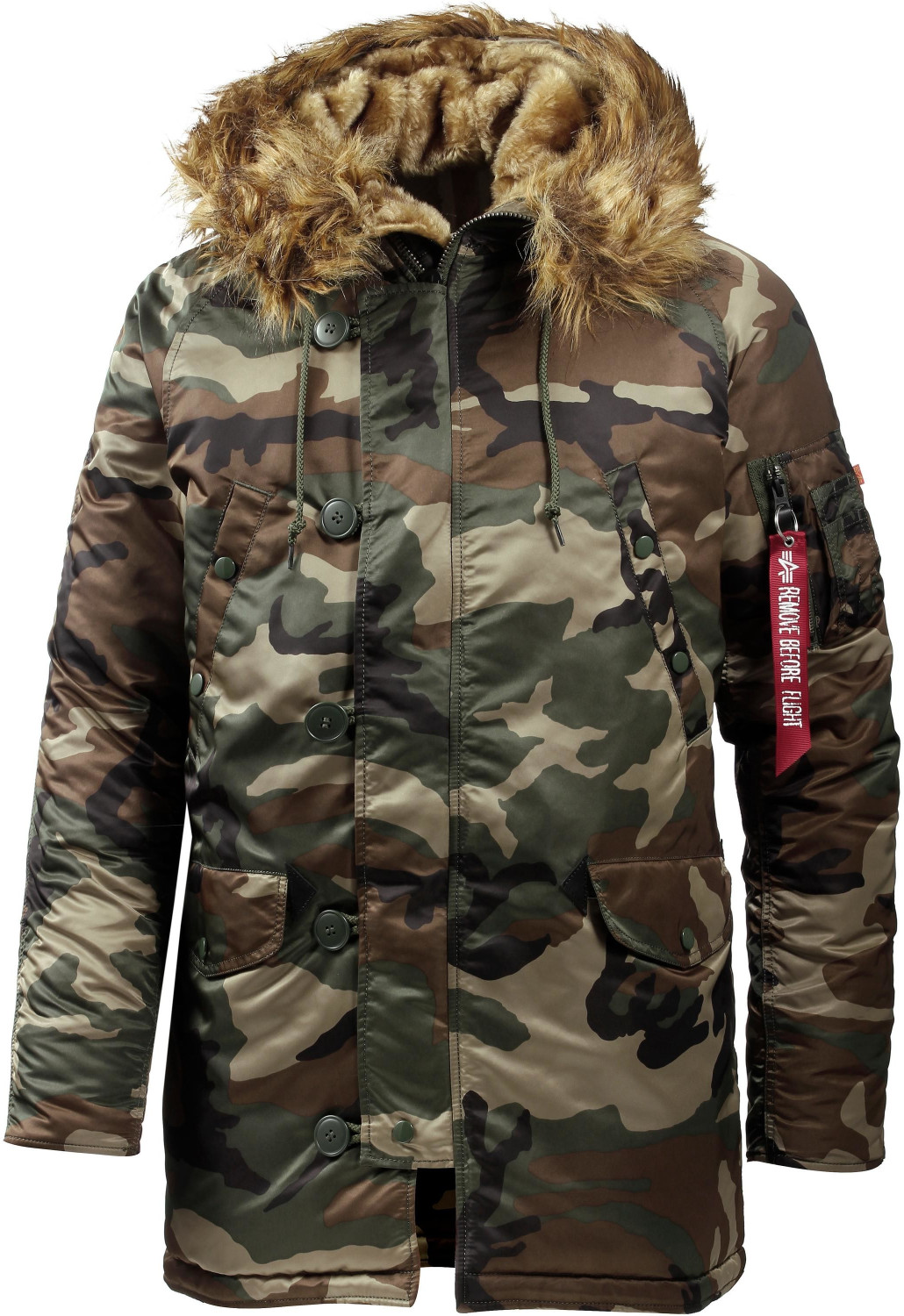 Alpha Industries N3B VF 59 Man woodland camo