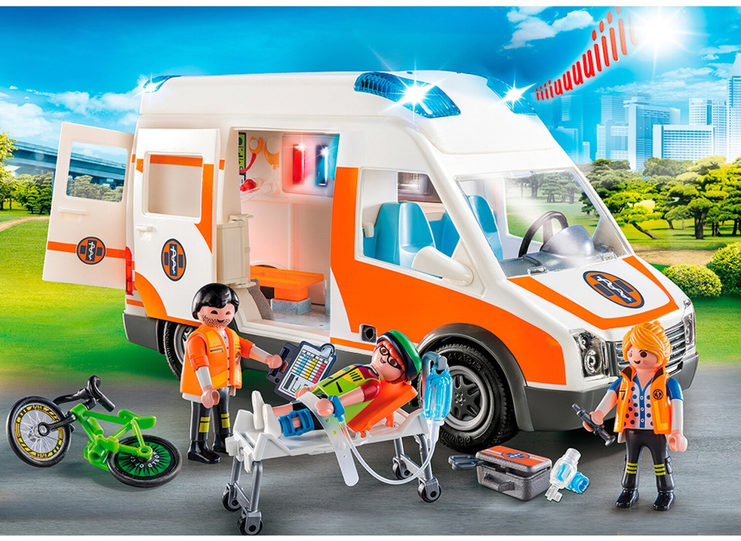 Ambulancia de playmobil outlet