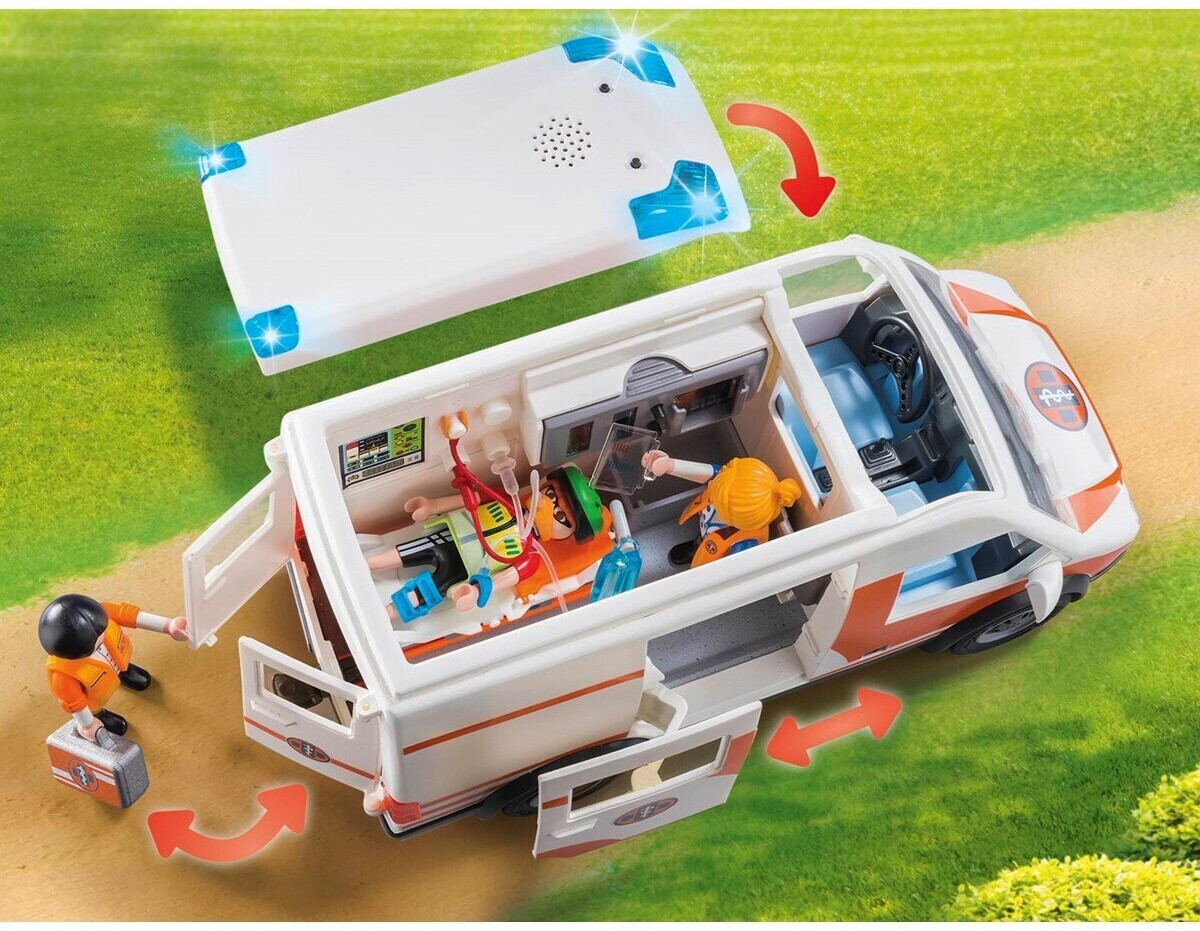 Soldes Playmobil Voiture de médecin d'urgence (71037) 2024 au meilleur prix  sur