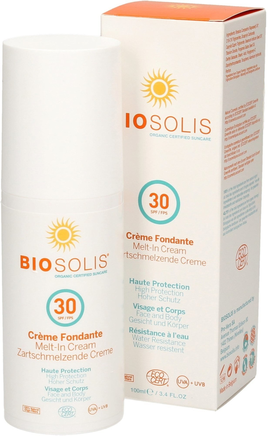 Biosolis Melt-in Cream SPF 30 (100 ml)