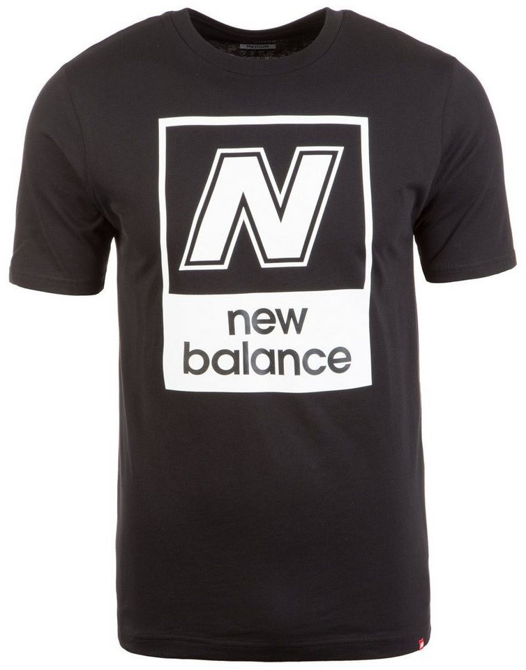New Balance Essentials N Box Tee black