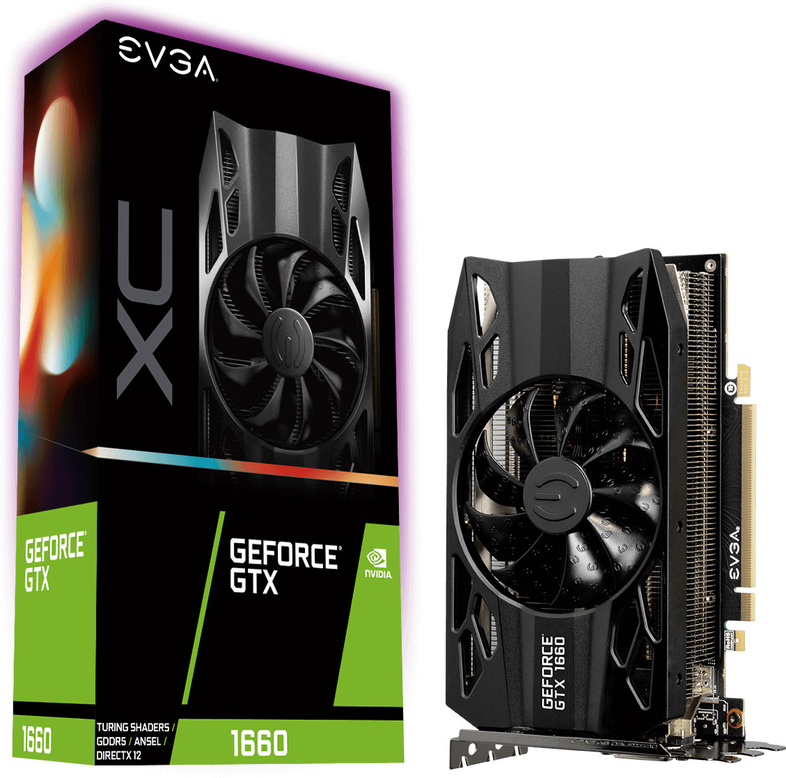 EVGA GeForce GTX 1660 XC Gaming 6 Go GDDR5