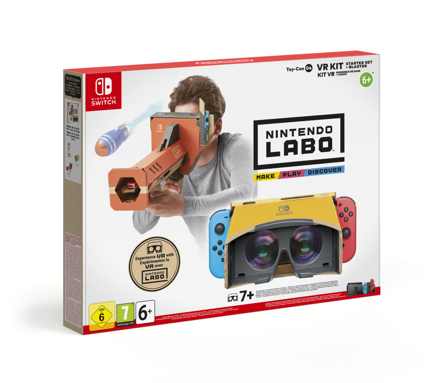 Nintendo Labo - Toy-Con 04 - Kit VR - Ensemble de Base + Canon