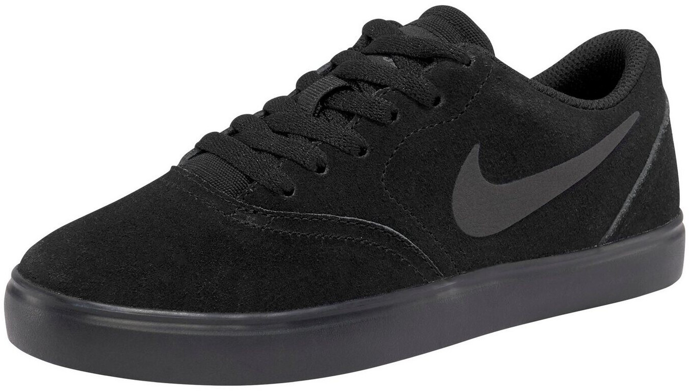 nike sb check suede black