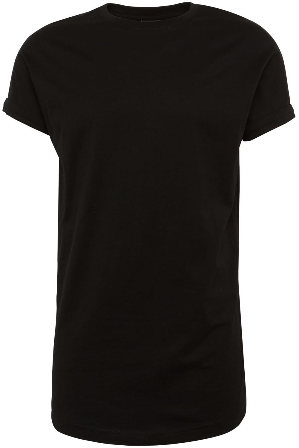 Urban Classics Long Shaped Turnup Tee (TB1561) black