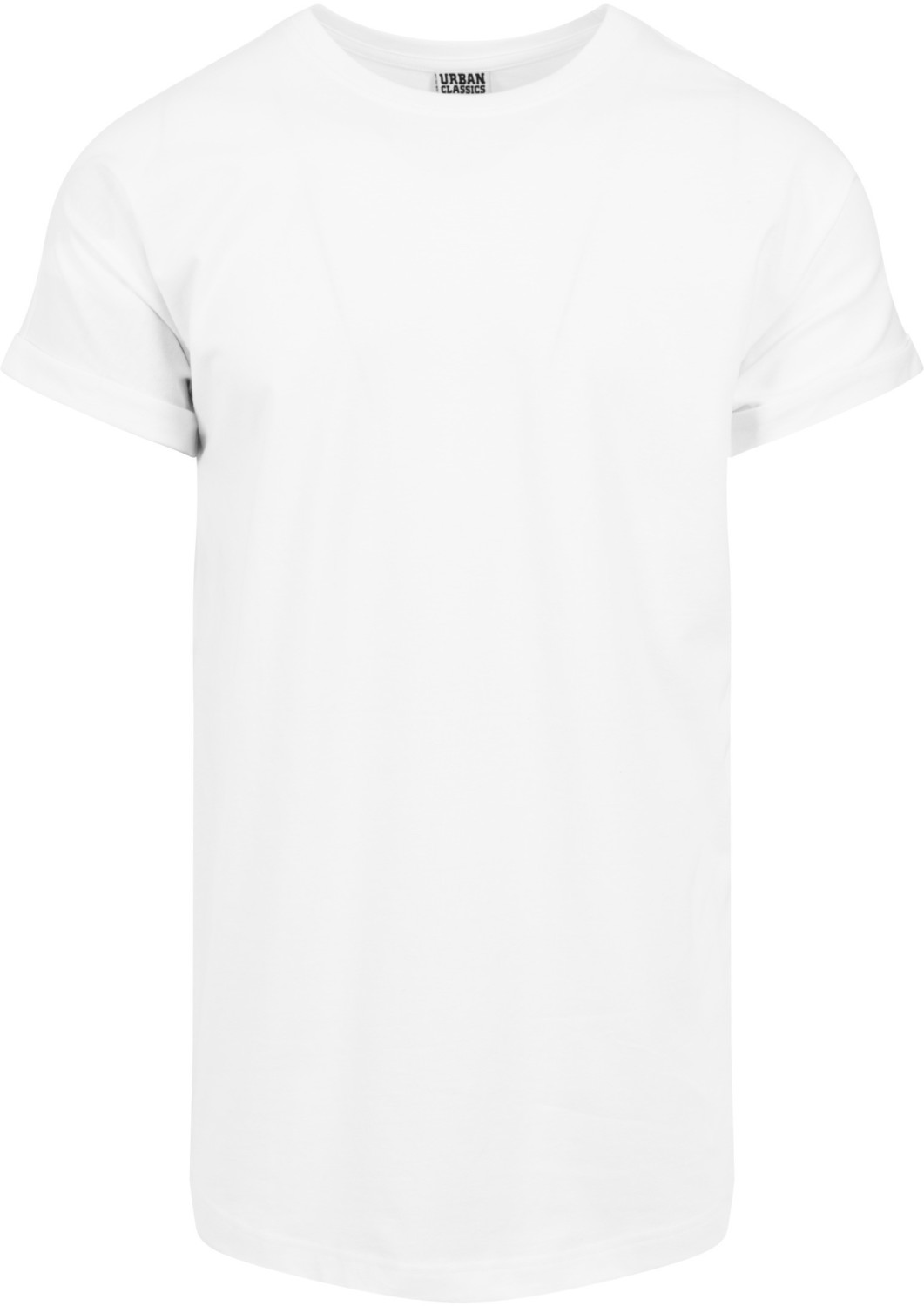 Urban Classics Long Shaped Turnup Tee (TB1561) white