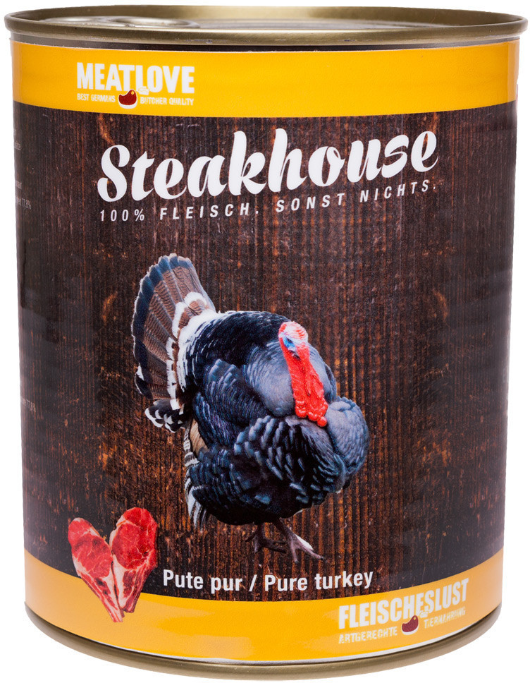 Fleischeslust Steakhouse Pure Turkey 410g