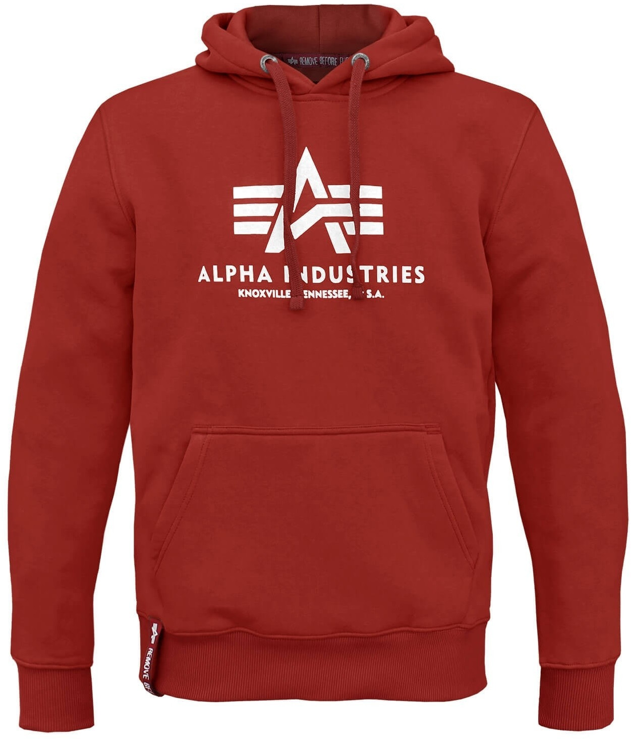 Alpha Industries Basic Hoody speed red (178312)