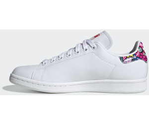 stan smith white pink red