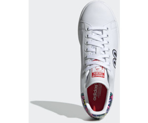 stan smith white active red