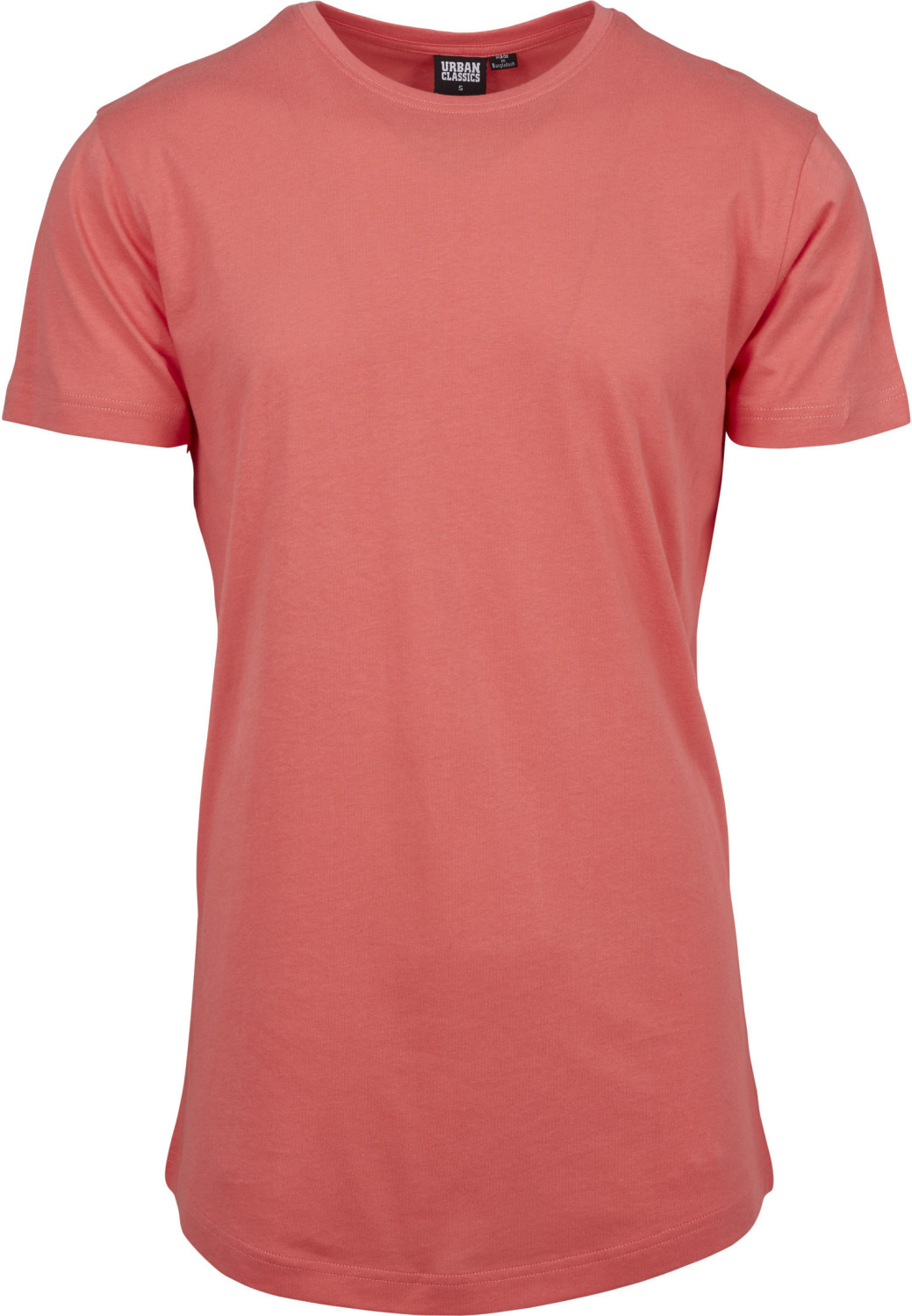 Urban Classics Shaped Long Tee (TB638) coral