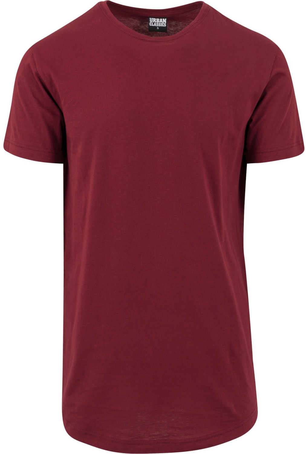 Urban Classics Shaped Long Tee (TB638) burgundy