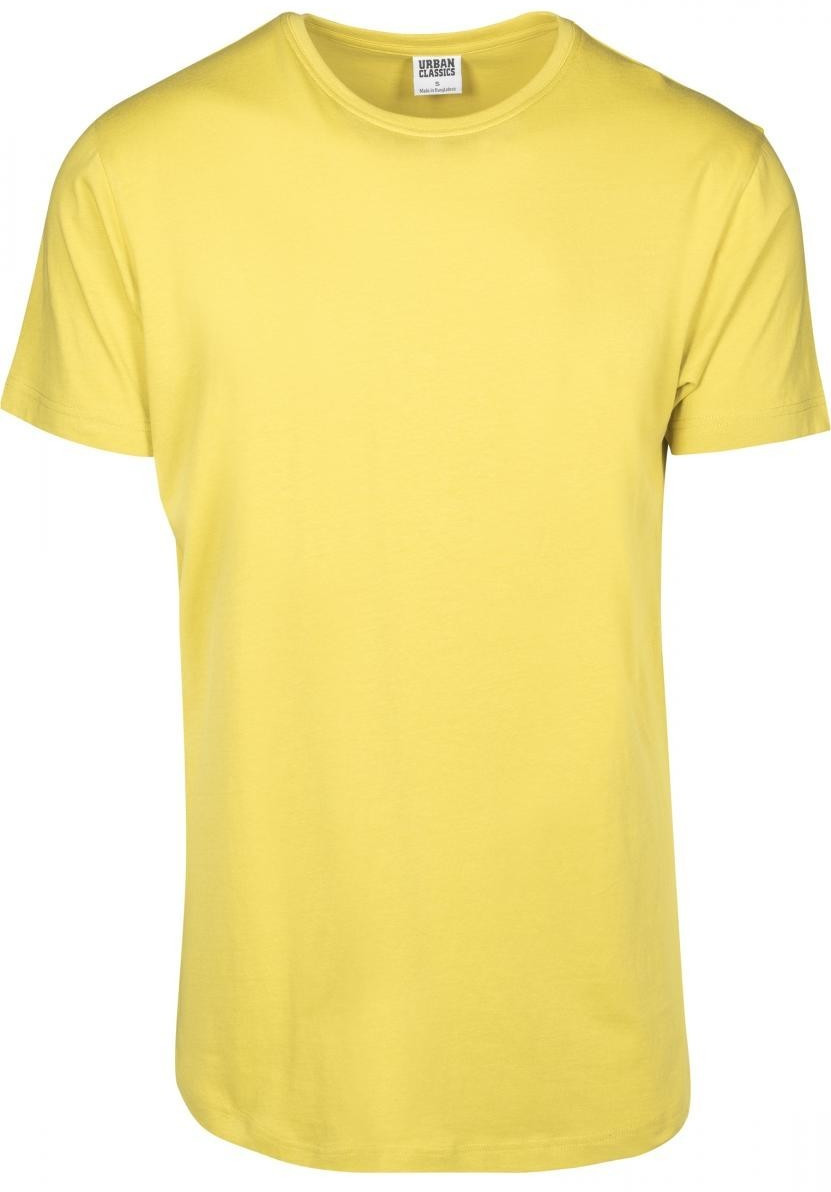 Urban Classics Shaped Long Tee (TB638) lemon mustard