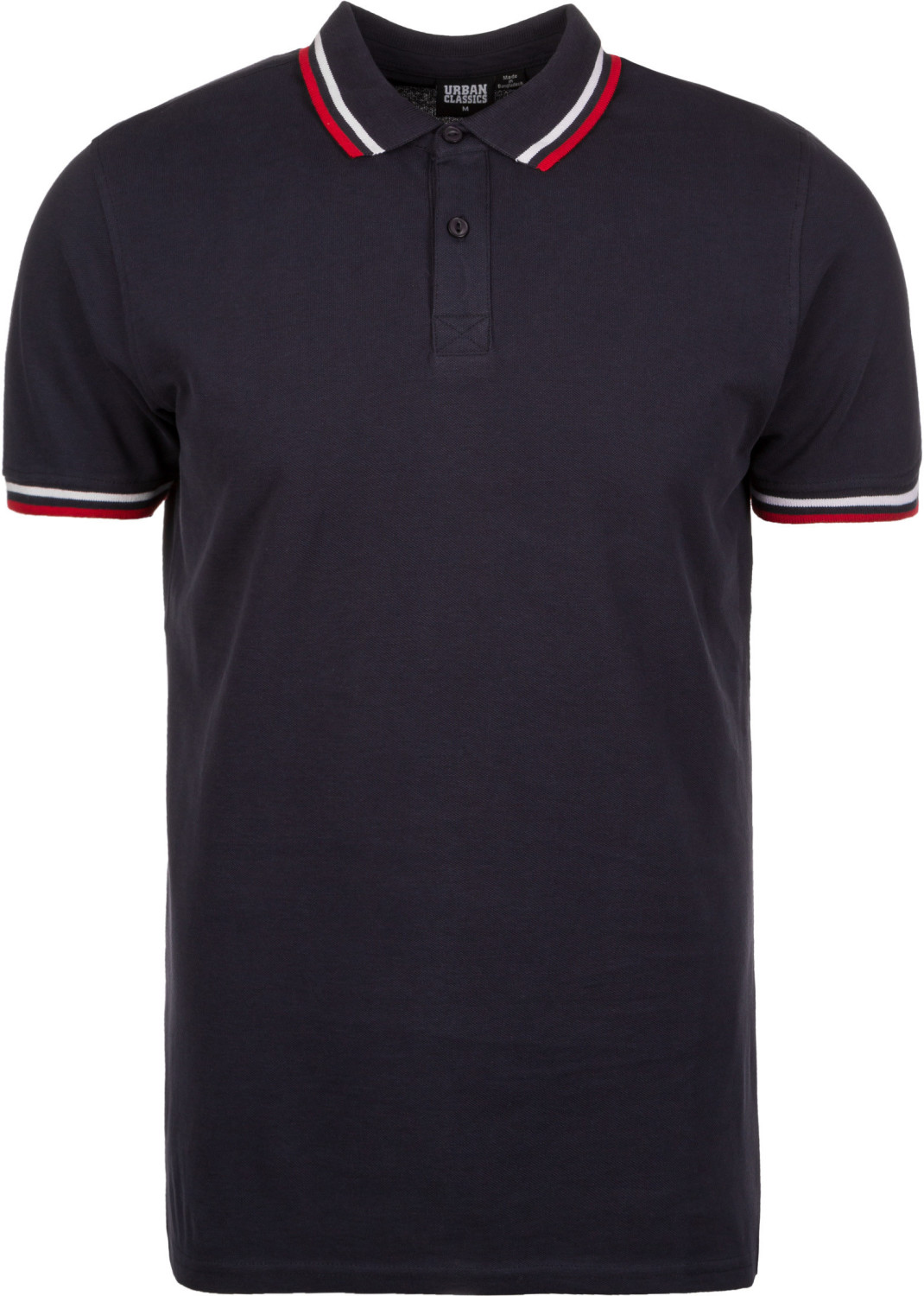 Urban Classics Double Stripe Poloshirt (TB2063) navy/white