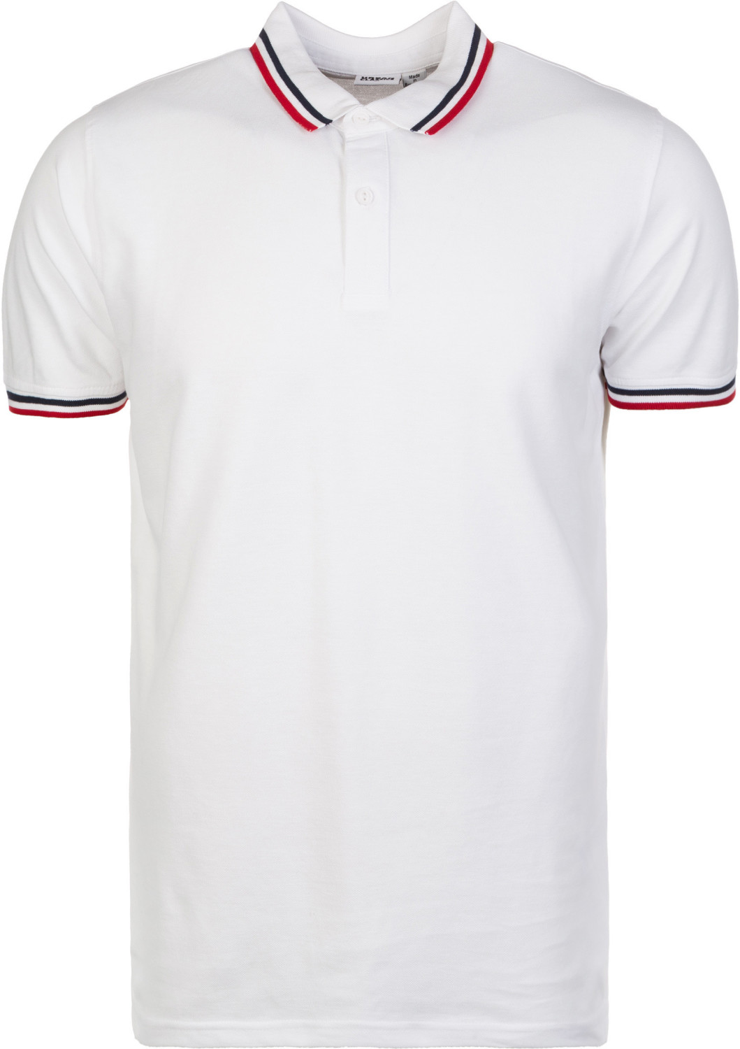 Urban Classics Double Stripe Poloshirt (TB2063) white