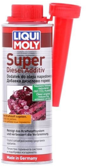 Liqui Moly Super Diesel Additiv 250ml & Diesel Fließ Fit K 1 Liter &  Gummi-Pflege 75ml I Schutz vor Ablagerungen & bis zu 31° Kälte I  Winterzusatz für Diesel