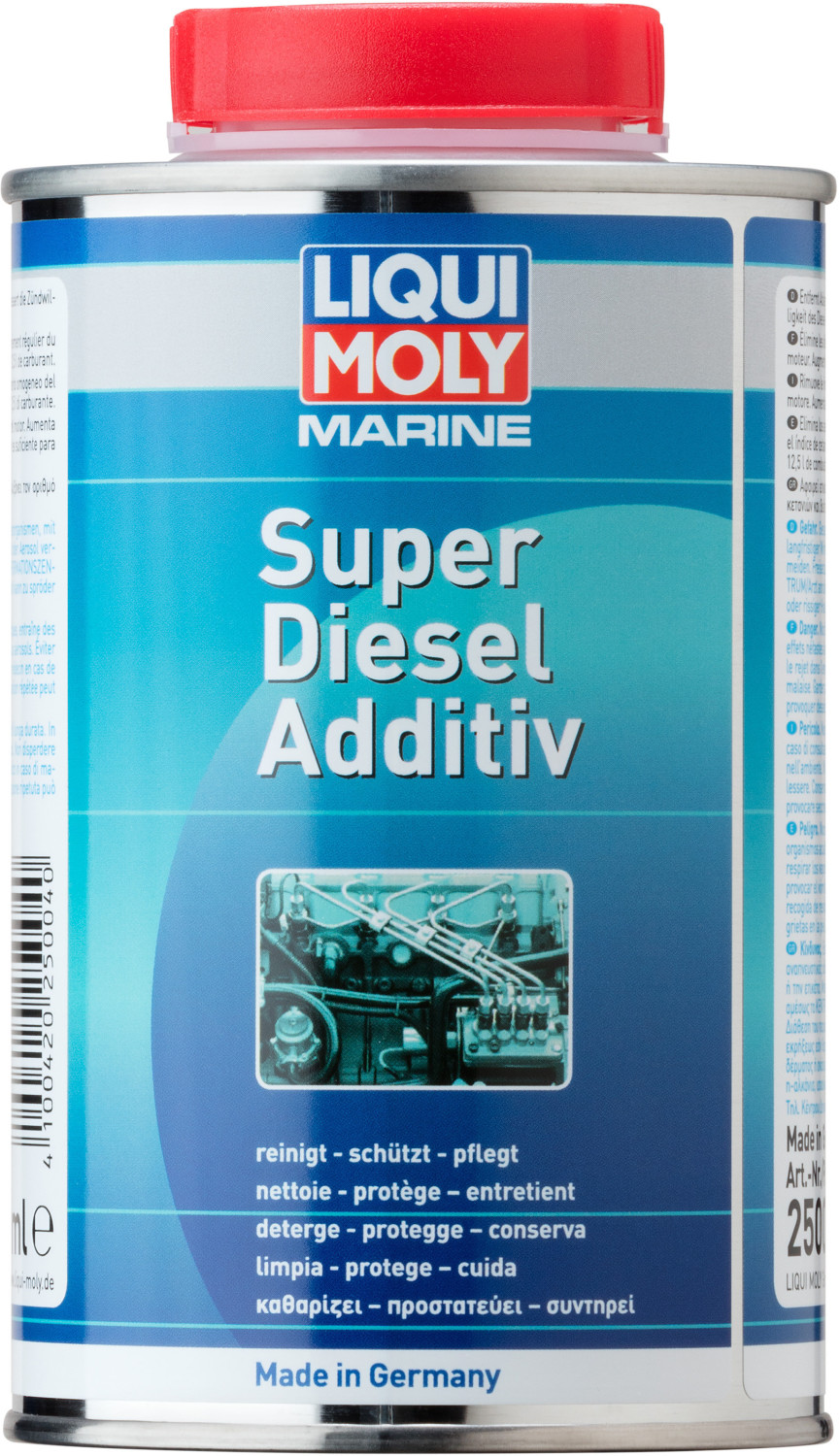 Liqui Moly 25004 Marine Super Diesel Additiv 500ml - Additive - Boot/Marine  - Öle 