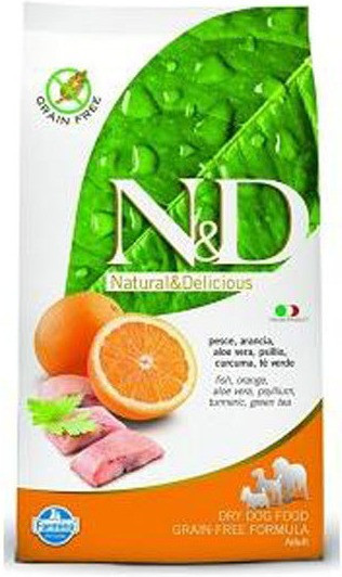 Farmina N&D Grain Free Adult Medium - Fish and orange