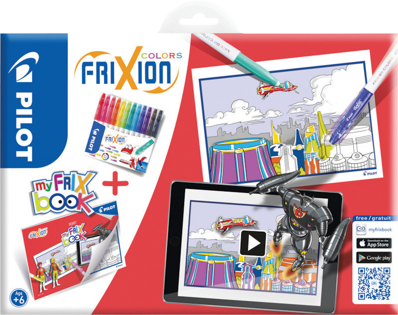 Pilot Pen Frixion My Frix Book x12 V2 Medium Tip