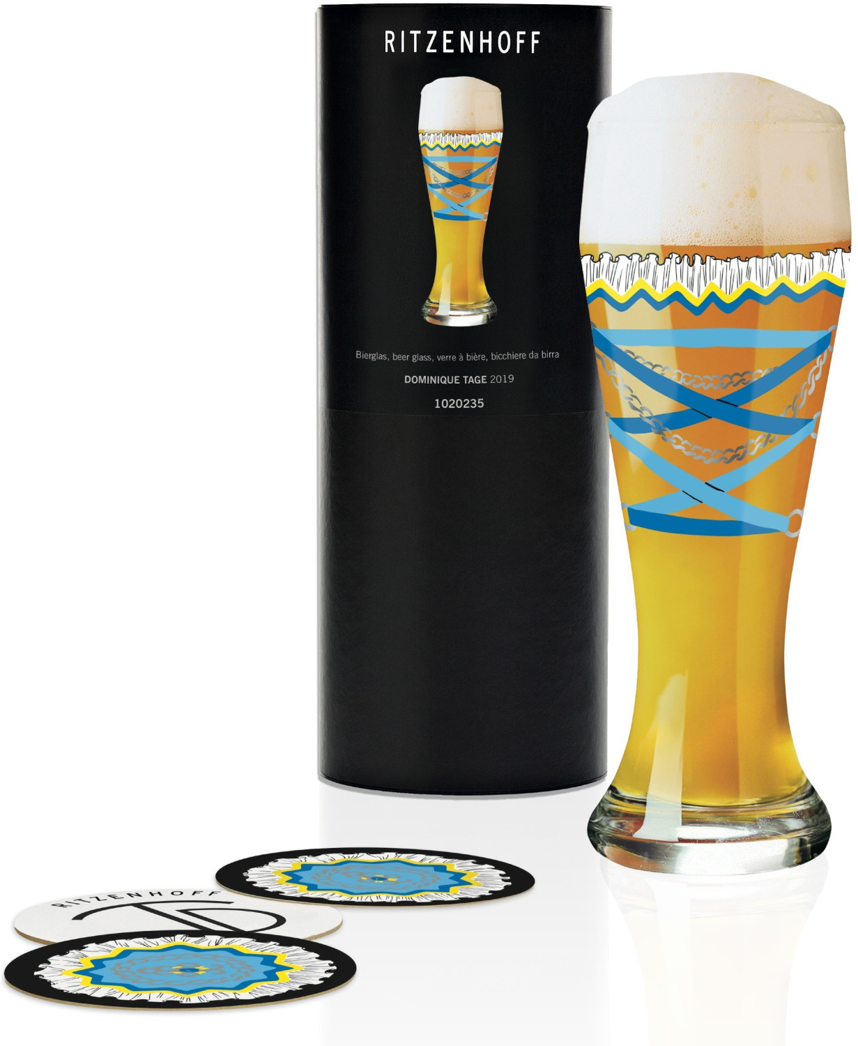 Ritzenhoff Wheat beer glass 0.5 l spring 2019   Dominique Tage (1020235)
