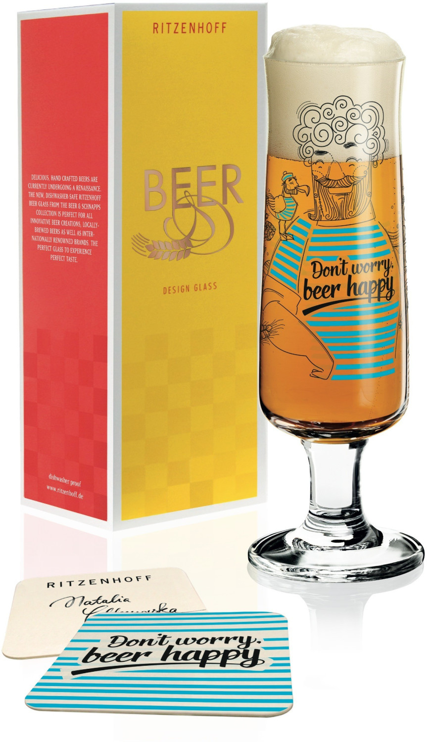 Ritzenhoff Beer beer glass 0.3 spring 2019  Natalia Yablunovska