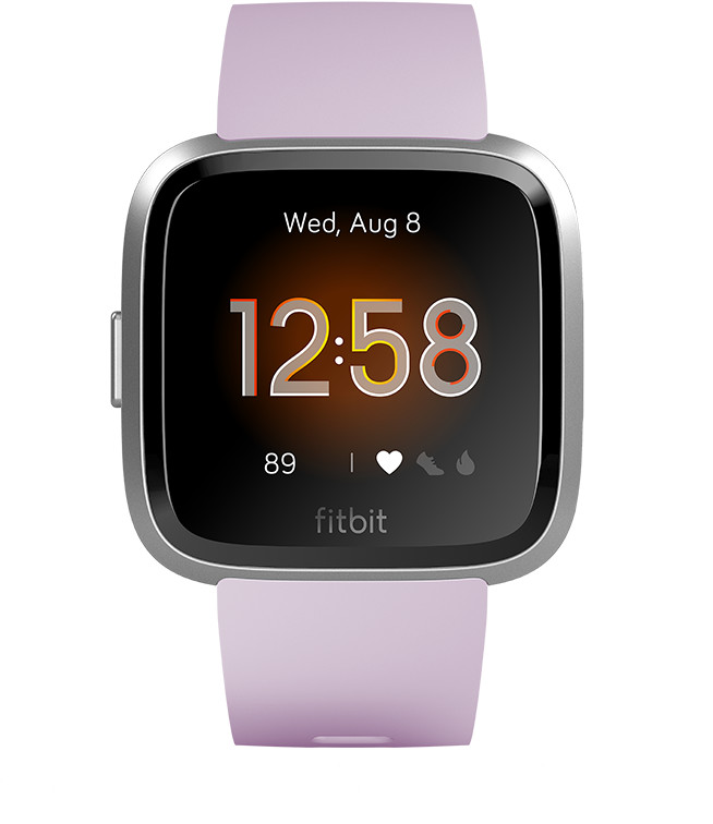 fitbit versa lite edition lilac