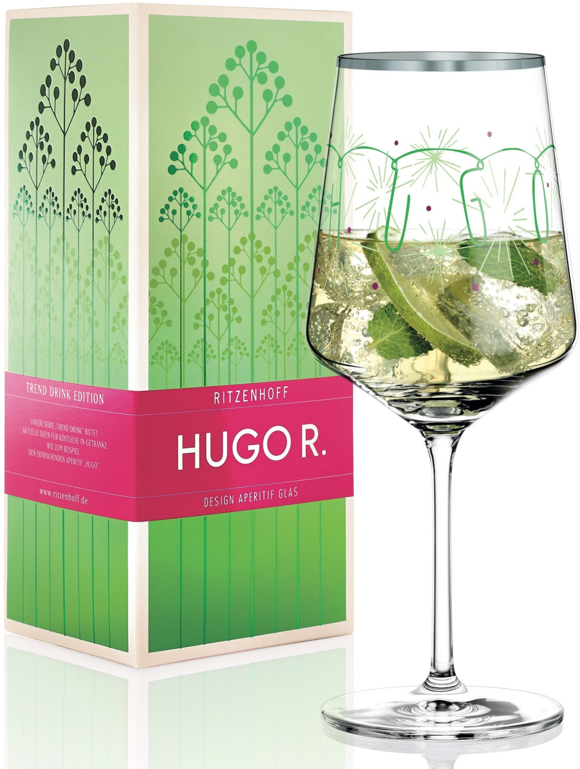 Ritzenhoff Hugo aperitif glass 0.5 spring 2019 Monica Albini
