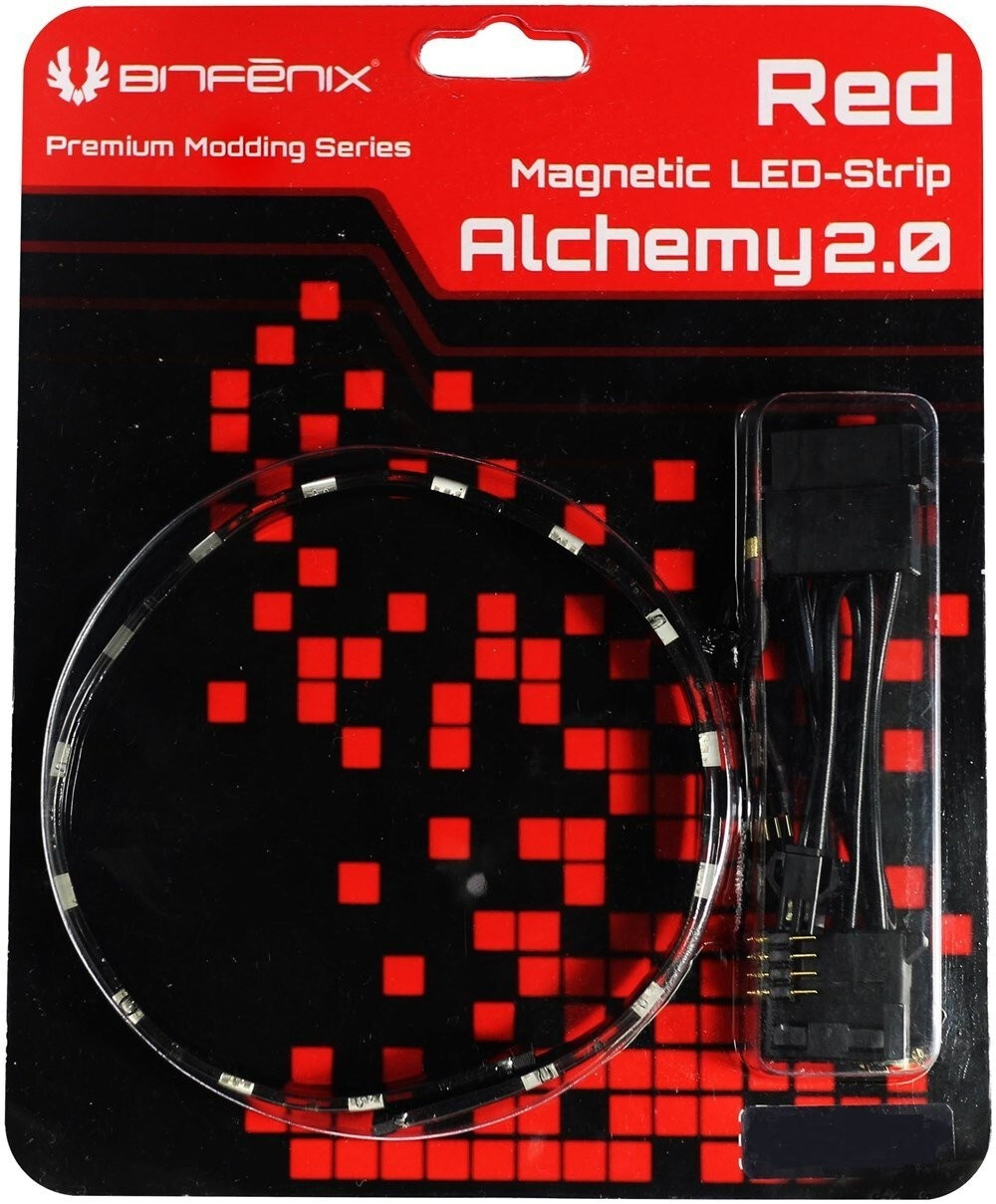 BitFenix Alchemy 2.0 Magnetic red (60cm)