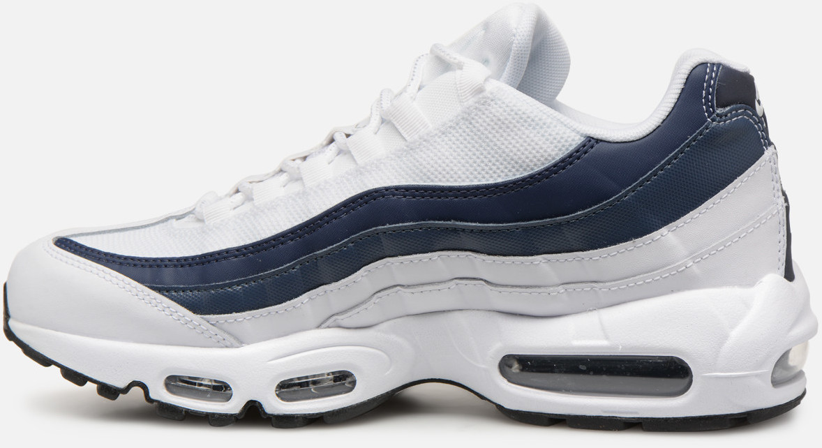 Nike Air Max 95 Essential white/white/midnight navy/monsoon blue au meilleur prix sur idealo.fr