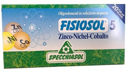 Specchiasol Fisiosol Zn Ni Ci (20 vials)