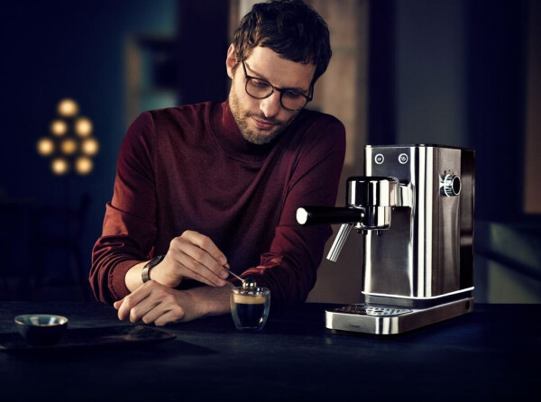 WMF Lumero Espresso Siebträgermaschine Edelstahl matt, Bild 21