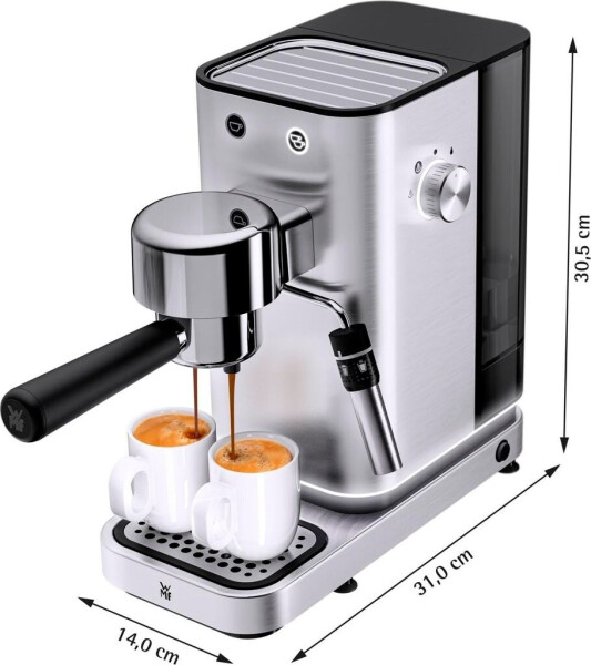 WMF Lumero Espresso Siebträgermaschine Edelstahl matt, Bild 53
