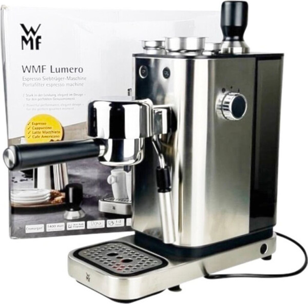 WMF Lumero Espresso Siebträgermaschine Edelstahl matt, Bild 66