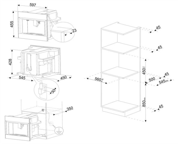 Smeg CMS4604NR, Bild 2