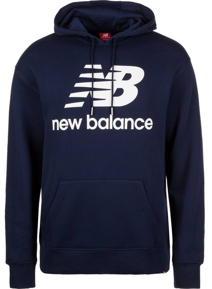 New Balance Essentials Stacked Pullover Hoodie pigment (MT83585PGM)