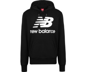 New Balance Essentials Stacked Pullover Hoodie black (MT83585BK)