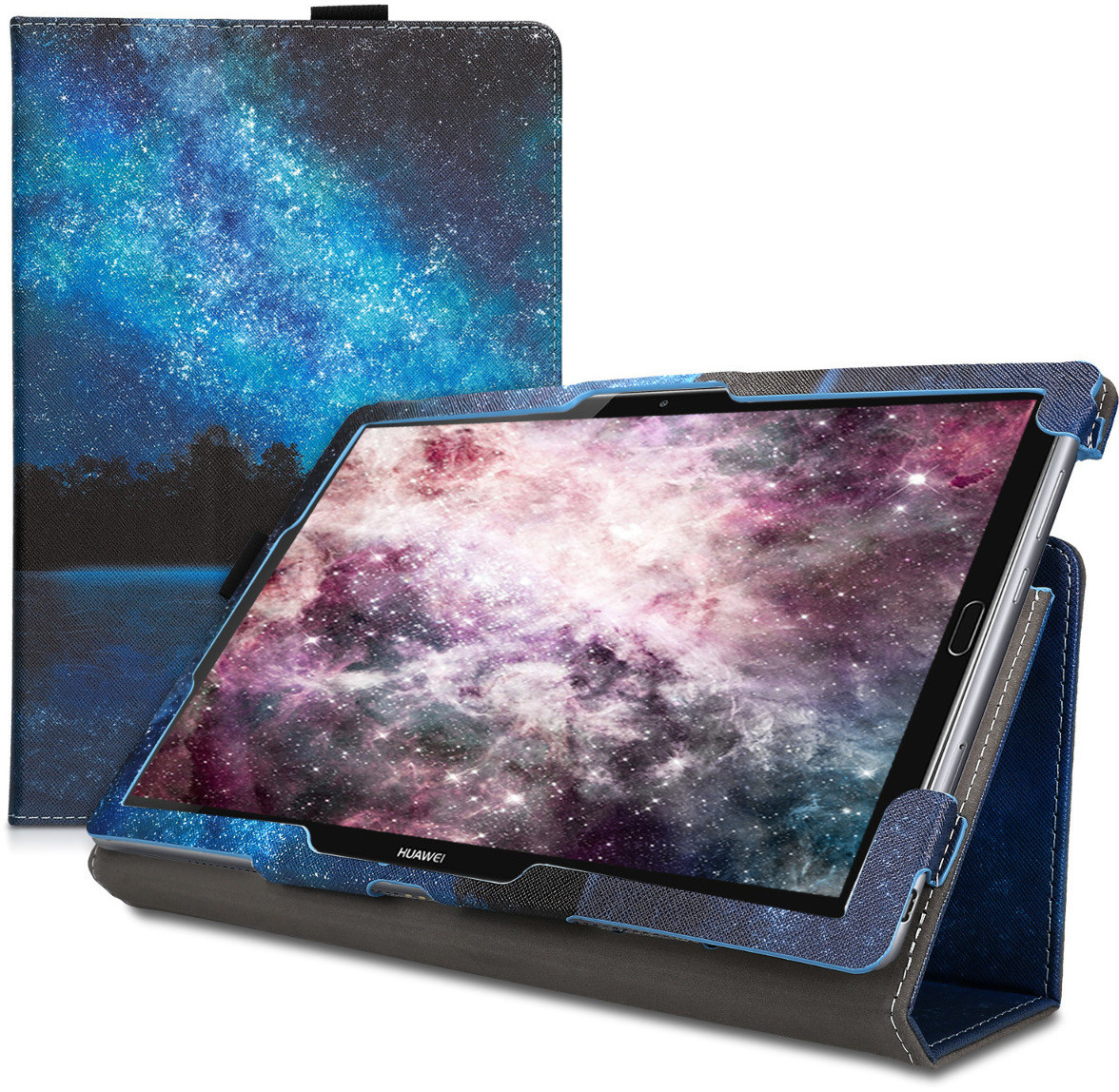 kwmobile Case MediaPad M5 10 blue/black