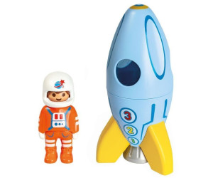 PLAYMOBIL 70186 1.2.3 Astronaut mit Rakete  NEUHEIT 2019 OVP, 