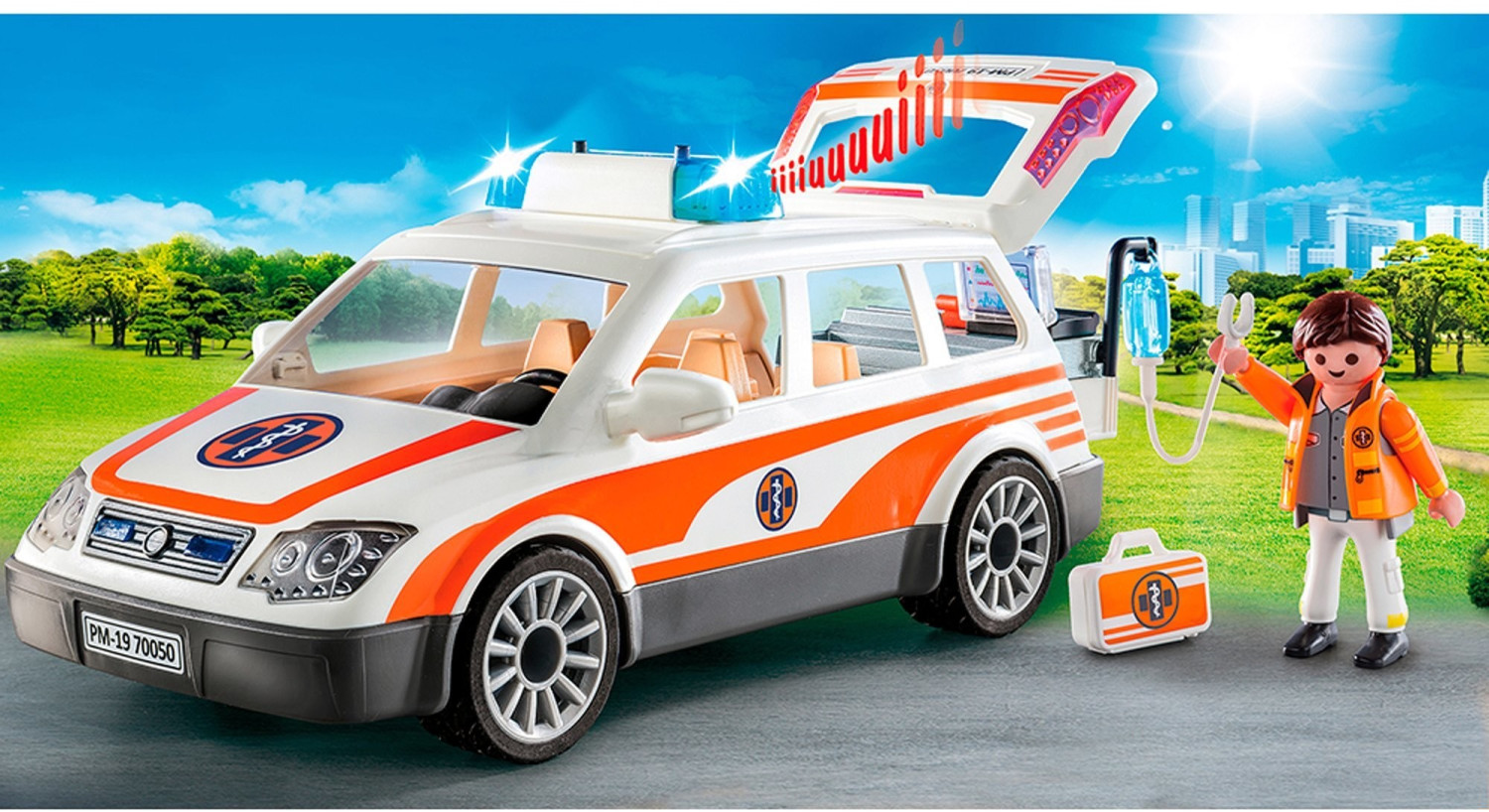 Coche best sale ambulancia playmobil