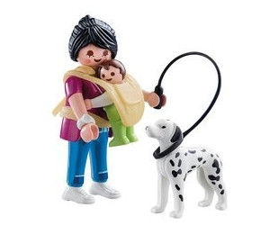 Playmobil Maman Avec Bebe Et Chien Au Meilleur Prix Sur Idealo Fr