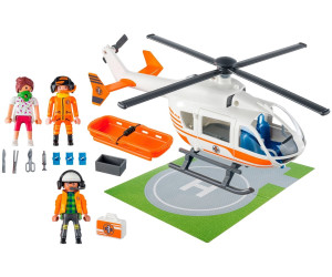 playmobil helicoptere medical