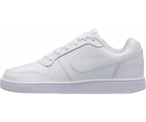 nike ebernon low top sneakers white