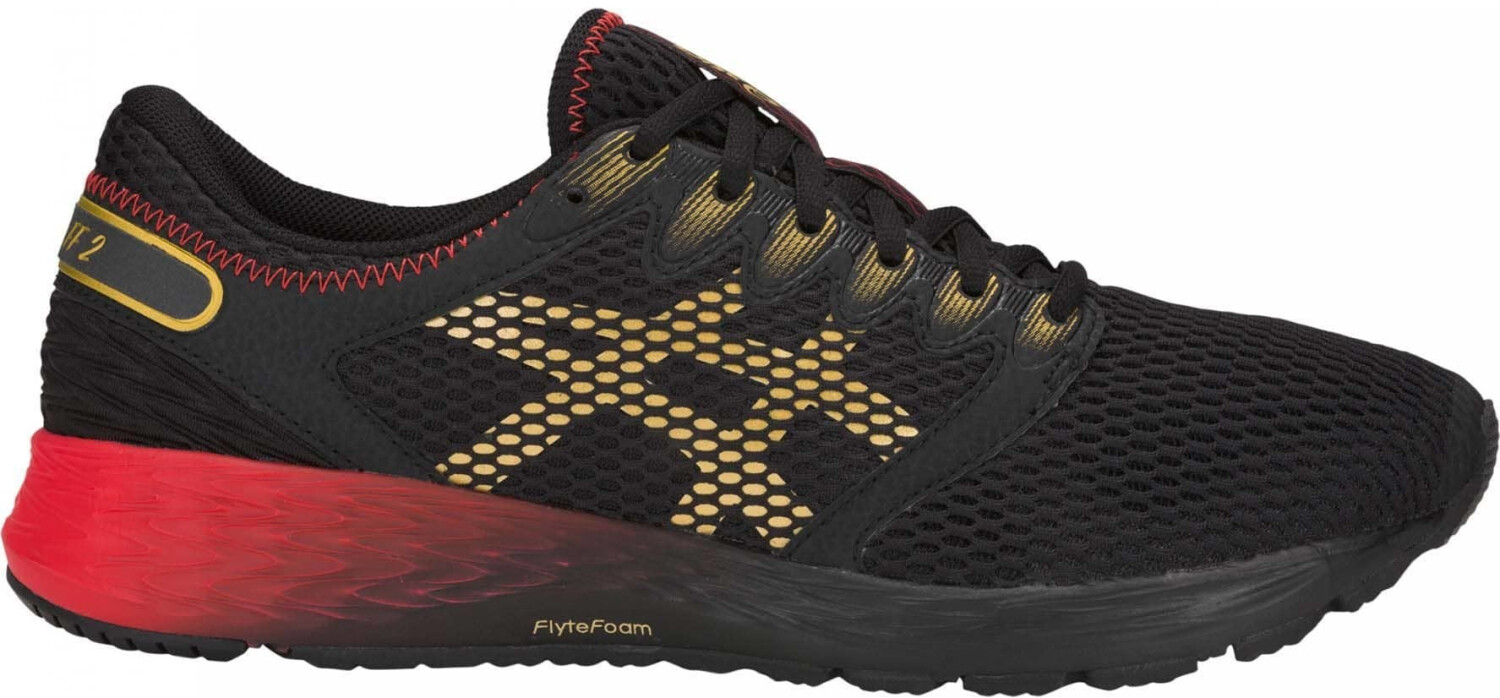 asics roadhawk ff 2 black gold