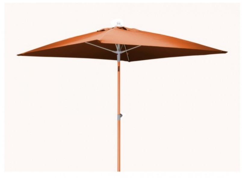 Proloisirs Parasol carré 200 x 200 cm orange