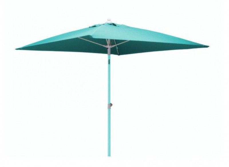 Proloisirs Parasol carré 200 x 200 cm bleu azur