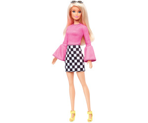 Barbie Fashionistas Puppe im Camouflage Rock Mattel Graue Weiße Haare Doll 