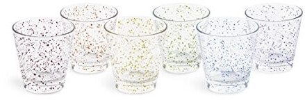 Excelsa 62449 Water Glasses Set, Multicolor, 6 units